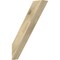 Ekena Millwork 4"W x 18"D x 26"H Traditional Rough Sawn Knee Brace, Douglas Fir BRC04X18X26TRA00RDF - alternate 1